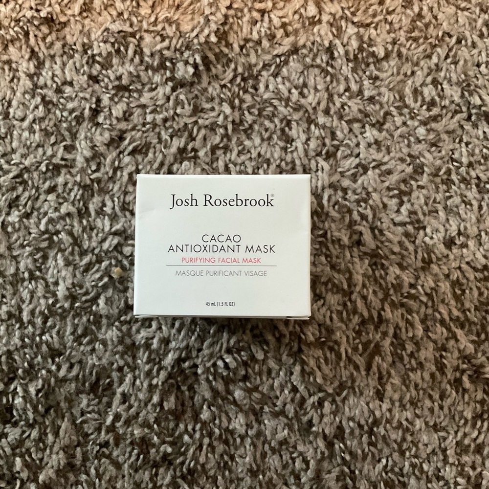 Brand new Josh Rosebrook cacao mask